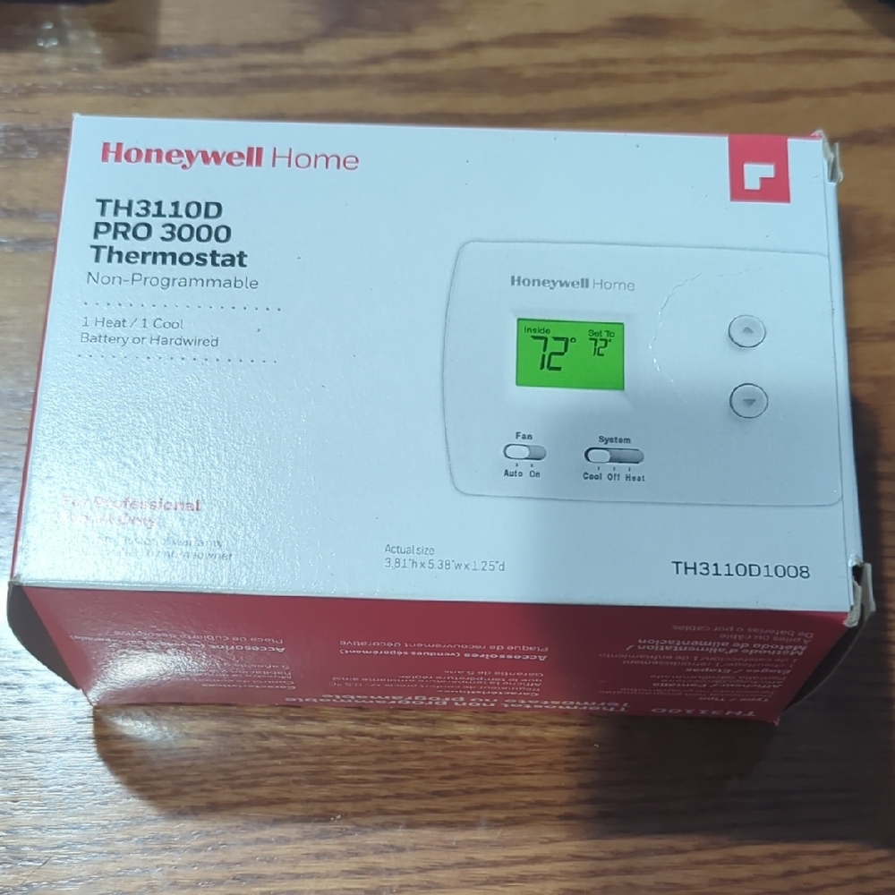 Honeywell Home Thermostat - White